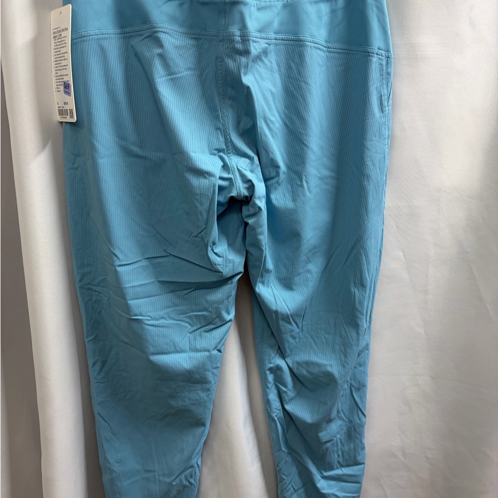 Lululemon Dance Studio Mid-Rise Joggers Lined. Size 10. Color WBLE Washed Blue.